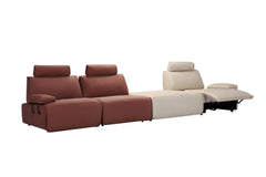 Orazio Sofa / Power Sliding Back-Rest + Incliner / Full Leather Casa Concetto Singapore